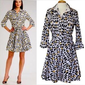 Diane von Furstenberg Rosina Dress HTF Grand Lobby sz 6